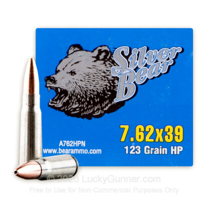 Image 2 of Silver Bear 7.62X39 Ammo