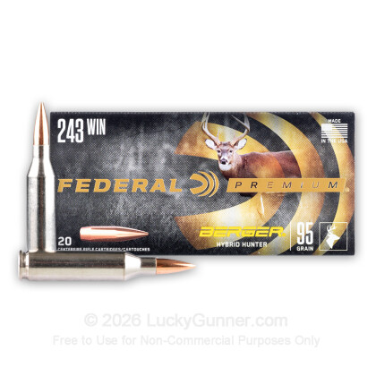 Image 2 of Federal .243 Winchester Ammo