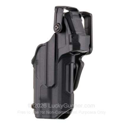 Large image of Holster - Outside the Waistband - Blackhawk - T-Series L3D Light-Bearing Duty Holster - Right Hand