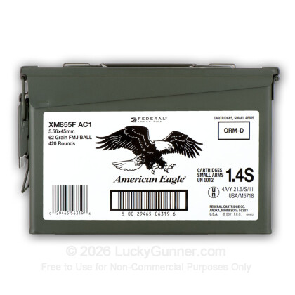 Image 2 of Federal 5.56x45mm Ammo