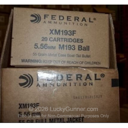 Image 4 of Federal 5.56x45mm Ammo