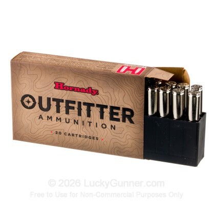 Large image of Hornady Outfitter 7mm PRC Ammo For Sale - 160 Grain CX - 20 Rounds