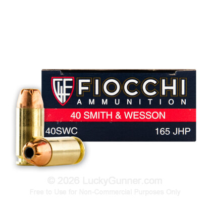 Image 1 of Shop by Popular Brand from Fiocchi Image 1 of Fiocchi .40 S&W (Smith & Wesson) Ammo