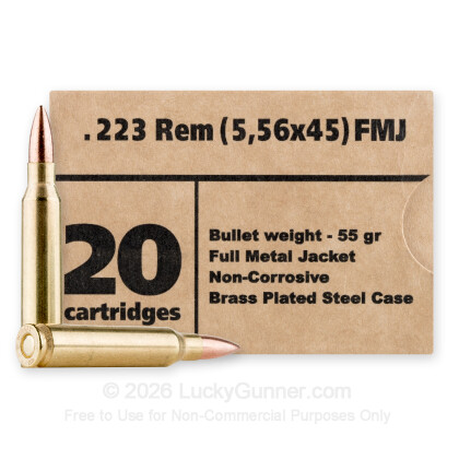 Image 1 of Barnaul .223 Remington Ammo