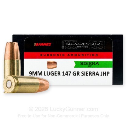 Image 1 of Barnes 9mm Luger (9x19) Ammo