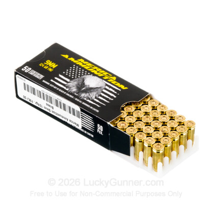 Image 3 of Merica Ammunition 9mm Luger (9x19) Ammo