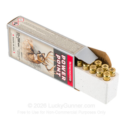 Image 3 of Winchester .22-250 Remington Ammo