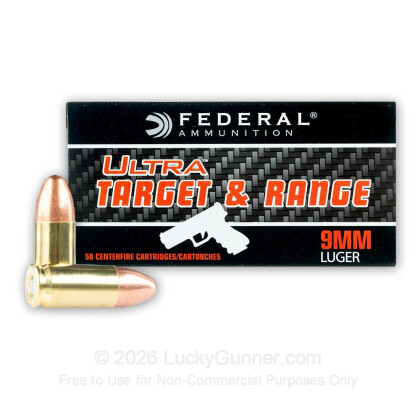 Image 2 of Federal 9mm Luger (9x19) Ammo