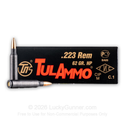 Image 2 of Tula Cartridge Works .223 Remington Ammo