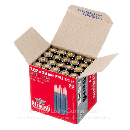Image 3 of Sterling 7.62X39 Ammo
