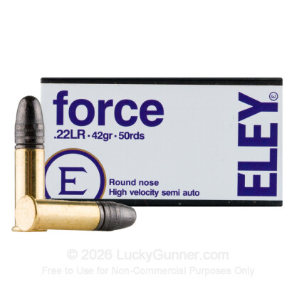 Image 2 of Eley .22 Long Rifle (LR) Ammo