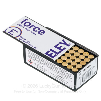 Image 3 of Eley .22 Long Rifle (LR) Ammo