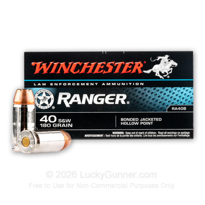 Image 2 of Winchester .40 S&W (Smith & Wesson) Ammo