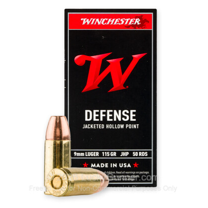 Image 2 of Winchester 9mm Luger (9x19) Ammo