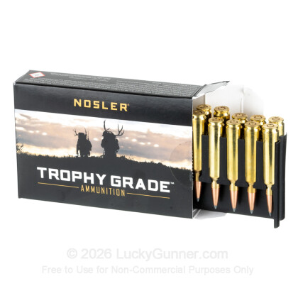 Image 3 of Nosler Ammunition 6.5x284 Norma Ammo