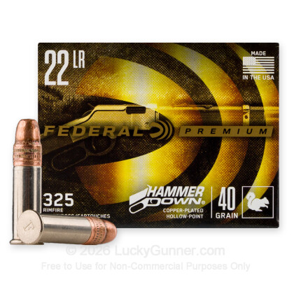 Image 1 of Federal .22 Long Rifle (LR) Ammo