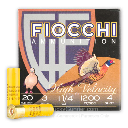 Image 2 of Fiocchi 20 Gauge Ammo