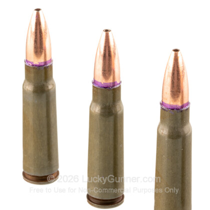 Large image of Cheap 7.62x39mm Ammo For Sale - 124 gr BTHP Ammunition in Stock by Century Arms Red Army Standard - 1000 Rounds