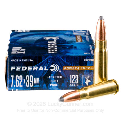 Image 2 of Federal 7.62X39 Ammo