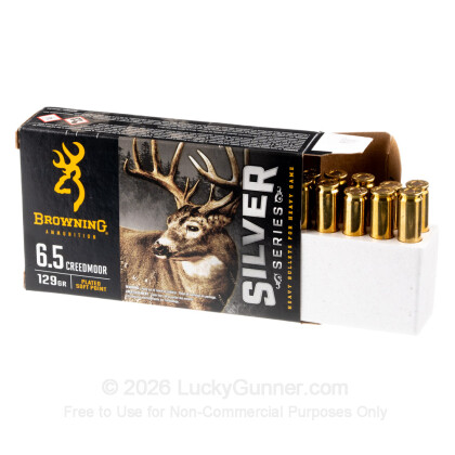 Image 6 of 6.5mm Creedmoor Ammo from Browning Image 6 of Browning 6.5mm Creedmoor Ammo