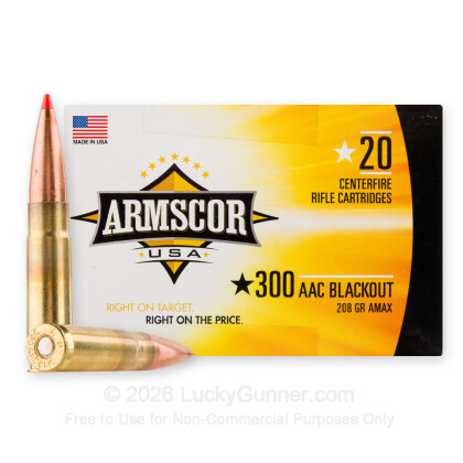 Image 2 of Armscor .300 Blackout Ammo