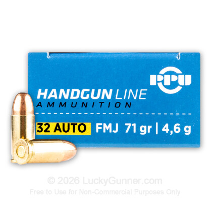 Image 2 of Prvi Partizan .32 Auto (ACP) Ammo