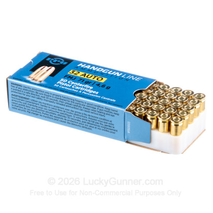 Image 3 of Prvi Partizan .32 Auto (ACP) Ammo