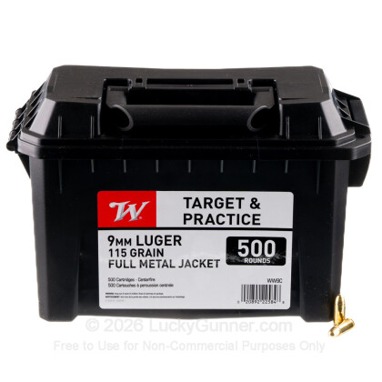 Image 2 of Shop by Popular Brand from Winchester Image 2 of Winchester 9mm Luger (9x19) Ammo