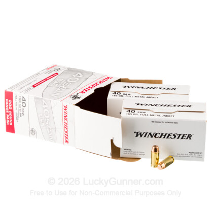 Image 6 of Shop by Popular Brand from Winchester Image 6 of Winchester .40 S&W (Smith & Wesson) Ammo