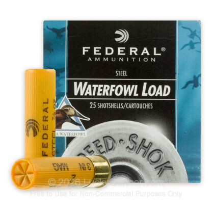Large image of Cheap 20 Gauge Ammo For Sale - 3" #2 Shot Ammunition in Stock by Federal Speed-Shok - 25 Rounds