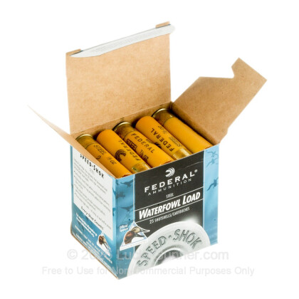 Large image of Cheap 20 Gauge Ammo For Sale - 3" #2 Shot Ammunition in Stock by Federal Speed-Shok - 25 Rounds