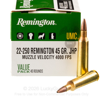 Image 2 of Remington .22-250 Remington Ammo