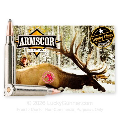 Image 2 of 300 Win Mag Ammo from Armscor Image 2 of Armscor .300 Winchester Magnum Ammo