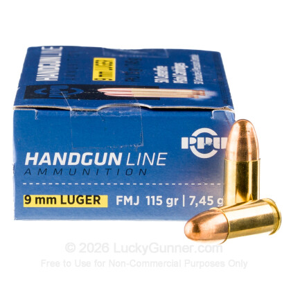 Image 2 of Prvi Partizan 9mm Luger (9x19) Ammo