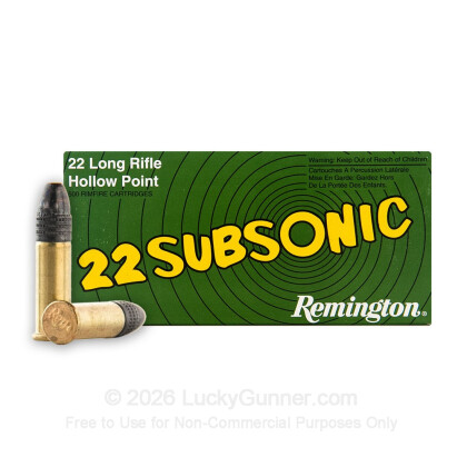 Image 2 of Remington .22 Long Rifle (LR) Ammo