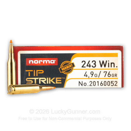 Image 1 of Norma .243 Winchester Ammo