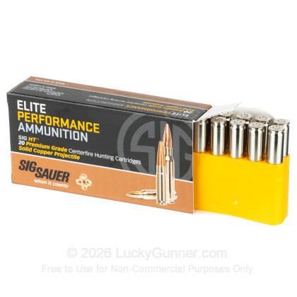 Image 3 of SIG SAUER 6.5mm Creedmoor Ammo