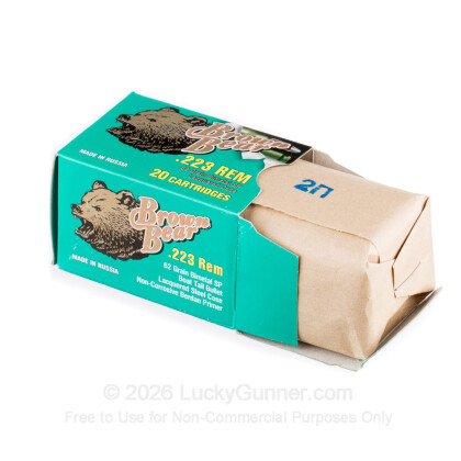 Image 3 of Brown Bear .223 Remington Ammo