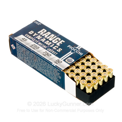 Image 3 of Fiocchi .45 Long Colt Ammo