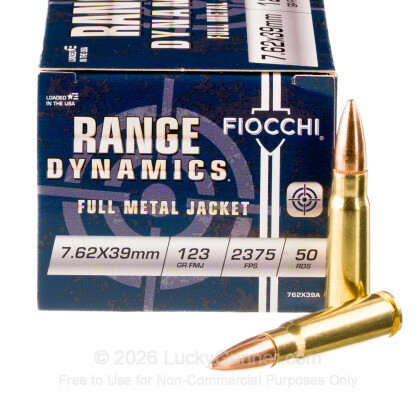 Image 2 of Fiocchi 7.62X39 Ammo