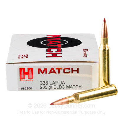 Image 2 of Hornady .338 Lapua Magnum Ammo