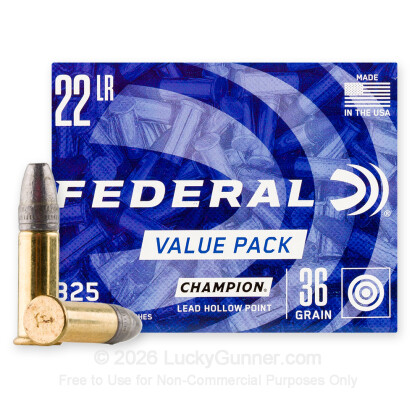 Image 2 of Federal .22 Long Rifle (LR) Ammo