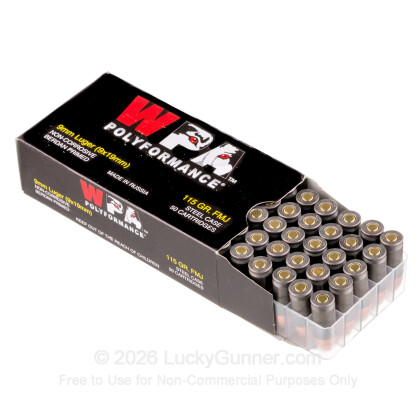 Image 2 of Wolf 9mm Luger (9x19) Ammo