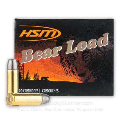 Image 2 of HSM Ammunition 454 Casull Ammo