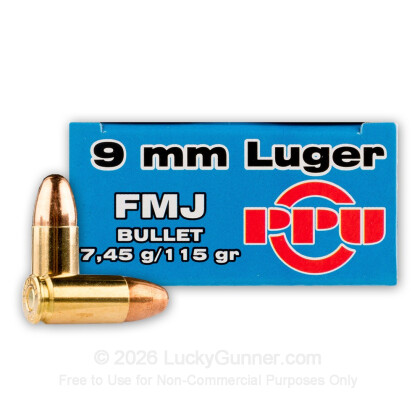 Image 1 of Shop by Popular Brand from Prvi Partizan Image 1 of Prvi Partizan 9mm Luger (9x19) Ammo