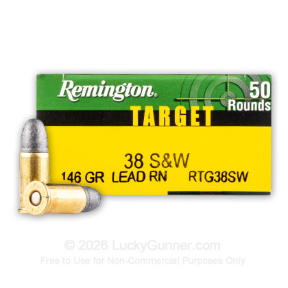 Image 1 of Remington .38 Smith & Wesson Ammo