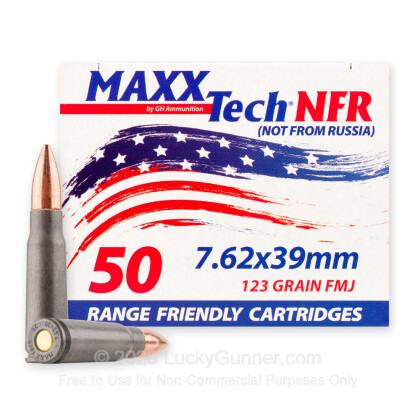 Image 2 of MaxxTech 7.62X39 Ammo