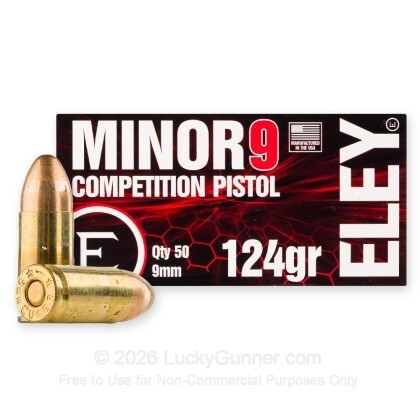 Image 2 of Eley 9mm Luger (9x19) Ammo