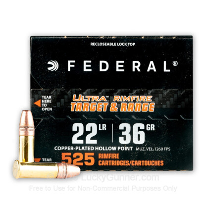 Image 1 of Federal .22 Long Rifle (LR) Ammo