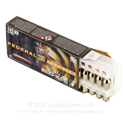 Image 3 of Federal .243 Winchester Ammo